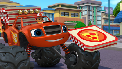 Blaze and the Monster Machines : The Great Pizza Race'