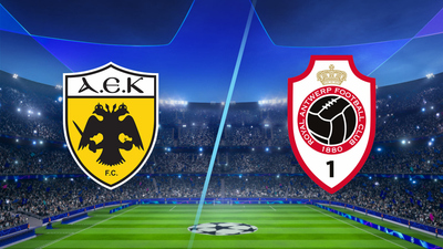 UEFA Champions League : AEK Athens vs. Antwerp'