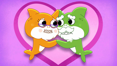 Baby Shark, el gran show : Novia del Tiburón Abuelo / Nadando solo'