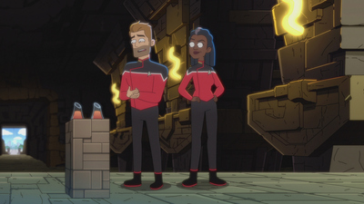 Star Trek: Lower Decks : En la cuna de Vexilon'
