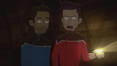 Star Trek: Lower Decks : Cuevas'