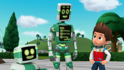 Paw Patrol: Helfer auf vier Pfoten : Die Digi-Tal-Nachbarn / Farbe weg, alles weg!'