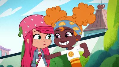 Strawberry Shortcake Berry in the Big City : Gym Berries / Huck's New Job'