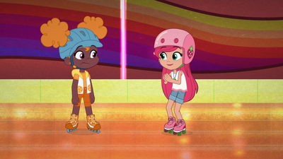 Strawberry Shortcake Berry in the Big City : No Pizza for Strawberry / The Great Roller Rink Rivalry'