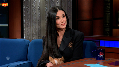 The Late Show with Stephen Colbert : 1/31/24 (Demi Moore, Paul Walter Hauser)'