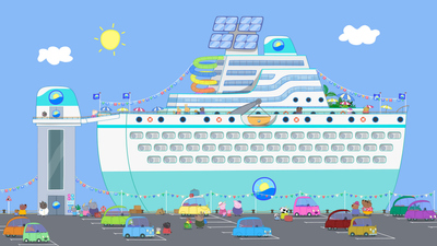 Peppa Pig : Cruise Ship Holiday/Holiday On the Sea/Tropical Day Trip/Sailing Home/Caves'