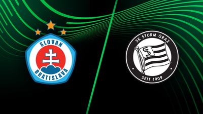 UEFA Europa Conference League : Slovan Bratislava vs. Sturm Graz'