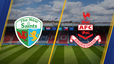 Scottish Professional Football League : The New Saints vs. Airdrieonians'