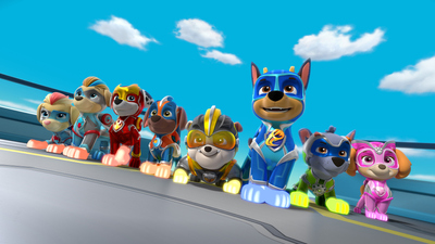 PAW Patrol : Mighty Pups Stop a Mighty Eel/Pups Save a Floating Royal Carriage'