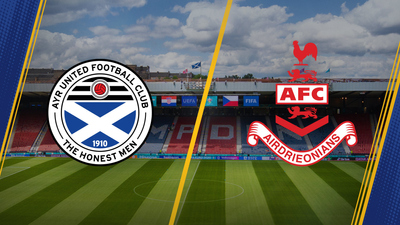 Scottish Professional Football League : Ayr United vs. Airdrieonians'