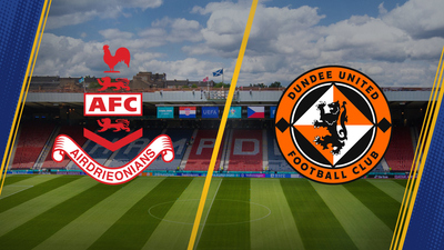 Scottish Professional Football League : Airdrieonians vs. Dundee United'