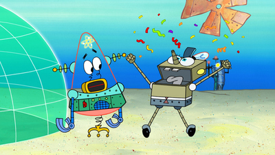 SpongeBob SquarePants : Welcome to Binary Bottom/You're Going to Pay...Phone/A Skin Wrinkle in Time'