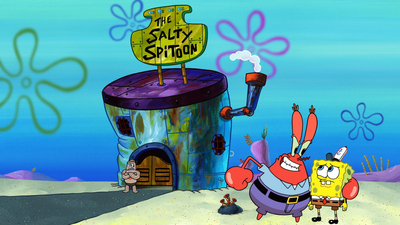 SpongeBob SquarePants : The Salty Sponge/Karen for Spot'