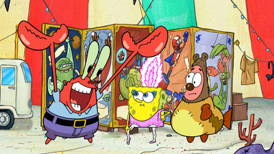 SpongeBob SquarePants : Big Top Flop/Sandy, Help Us!'