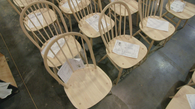 Inside the Factory : Chairs'