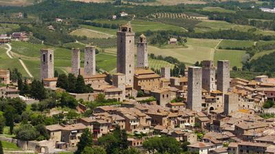 Aerial Italy : Central Italy'
