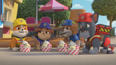 Rubble & Crew : The Crew Builds A Parking Garage/The Crew Builds A Campsite'
