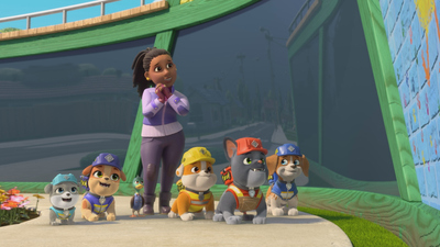 Rubble & Crew : The Crew Builds A School/The Crew Builds A Waterway'