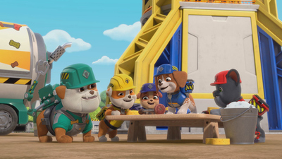 Rubble & Crew : The Crew Builds a Treehouse/The Crew Builds a Chicken Feeder'