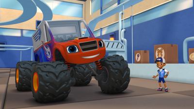 Blaze and the Monster Machines : Mail Truck Blaze'