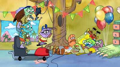 The Patrick Star Show : Patrick Show Land / Legend of the Lost Bathroom'