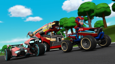 PAW Patrol: Patrulla de Cachorros : ¡Mighty Pups contra el rayo congelador! / Mighty Pups contra Mighty Cheetah'