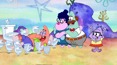 The Patrick Star Show : 10 and 1 Toilets/Family Plotz'