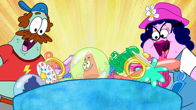 The Patrick Star Show : The Patrick Show Cashes In/The Star Games'