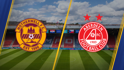 Scottish Professional Football League : Motherwell vs. Aberdeen'