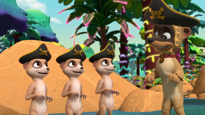 PAW Patrol : Jungle Pups: Pups Save the Meerkat Pirates/Jungle Pups: Pups Save a Hum-Hippo'