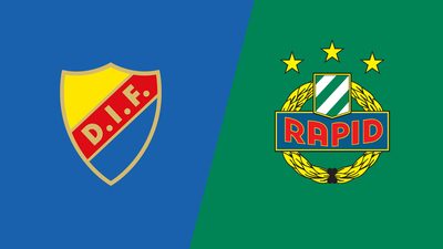 UEFA Europa Conference League : Djurgården vs. Rapid Wien'