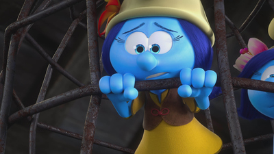 Los Pitufos : El perro de Gargamel / Chica baterista'