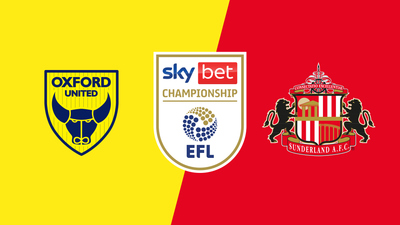 English Football League : Oxford United vs. Sunderland'