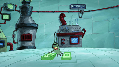 SpongeBob SquarePants : The Dirty Bubble Bass / Sheldon SquarePants'