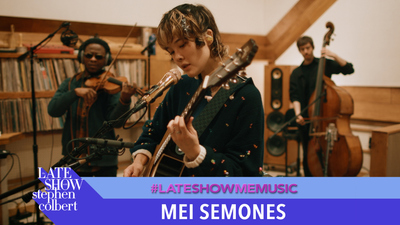 The Late Show with Stephen Colbert : “Dumb Feeling” - Mei Semones for #LateShowMeMusic'