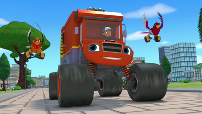 Blaze and the Monster Machines : The Garbage Truck Challenge'