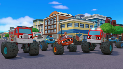 Blaze and the Monster Machines : Monster Machine Rescue Team'