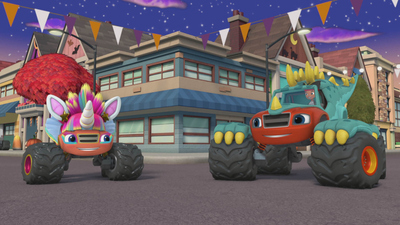 Blaze and the Monster Machines : Trick or Treat Treasure'