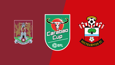 Carabao Cup : Northampton Town vs. Southampton'