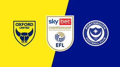 English Football League : Oxford United vs. Portsmouth'