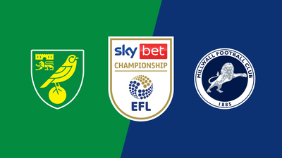 English Football League : Norwich City vs. Millwall'