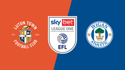English Football League : Luton Town vs. Wigan Athletic'