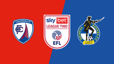 English Football League : Chesterfield vs. Bristol Rovers'