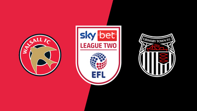 English Football League : Walsall vs. Grimsby Town'