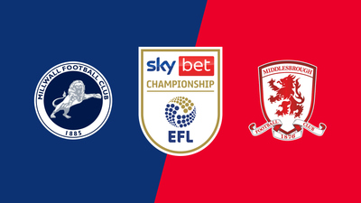 English Football League : Millwall vs. Middlesbrough'