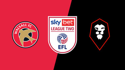 English Football League : Walsall vs. Salford City'