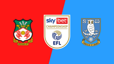 English Football League : Wrexham vs. Sheffield Wednesday'
