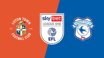 English Football League : Luton Town vs. Cardiff City'