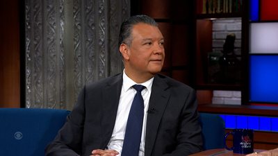 The Late Show with Stephen Colbert - 8/7/25 (Senator Alex Padilla, Performance by Louis Cato, John Scofield & Marcus Miller)