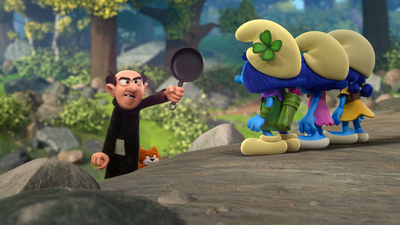 The Smurfs : See Gargamel Run/Hefty Baby'